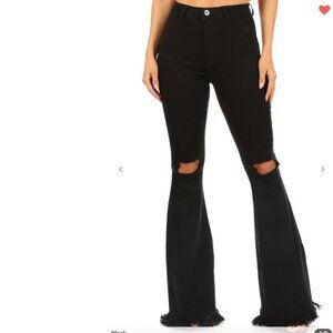 Black Bell Bottoms